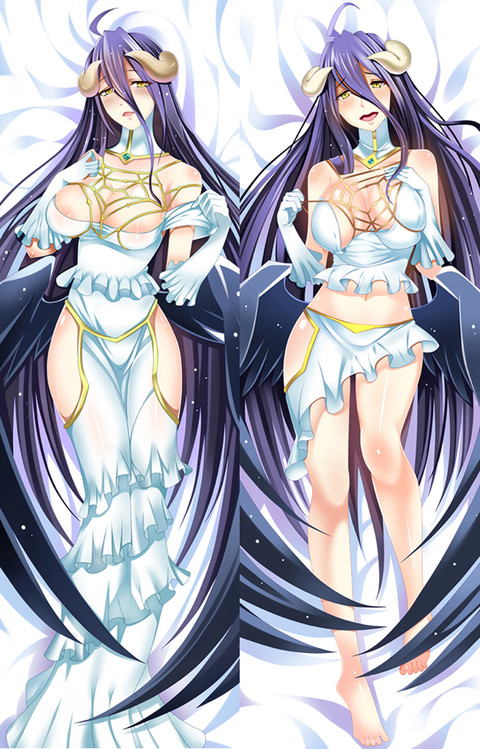 Albedo Dakimakura Body Pillow Cover