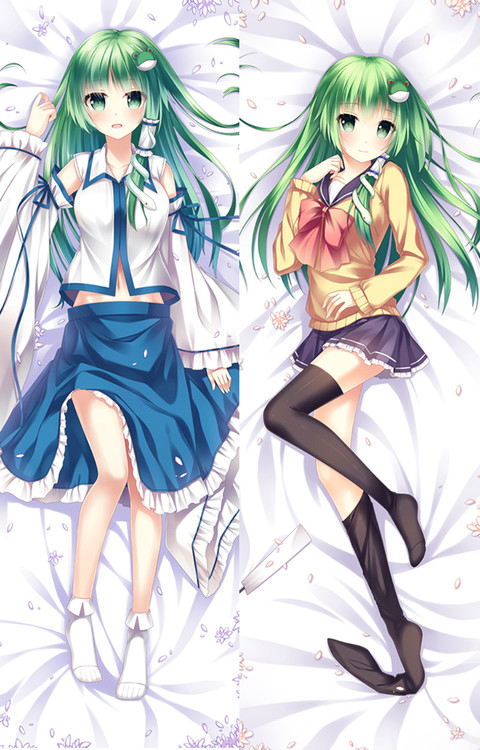 Sanae Kochiya Dakimakura Body Pillow Cover