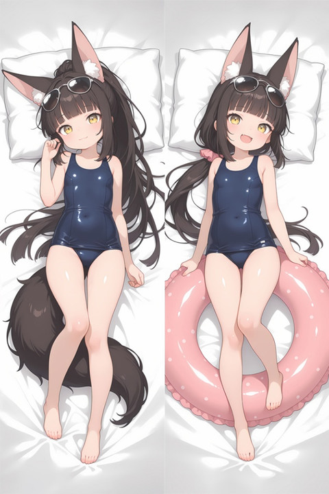 Nagato Dakimakura Body Pillow Kissenbezug