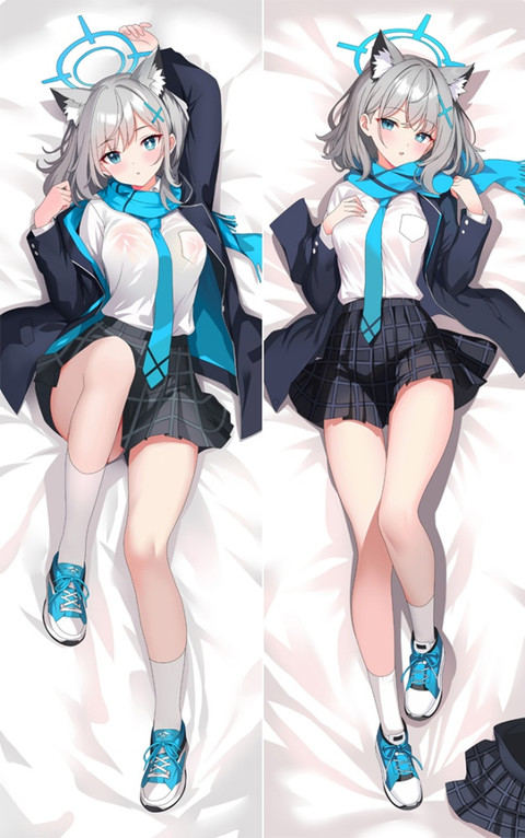 Sunaookami Shiroko Fodera per Dakimakura