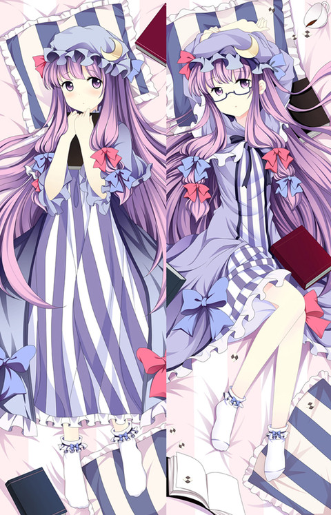 Patchouli Knowledge Dakimakura Body Pillow Cover