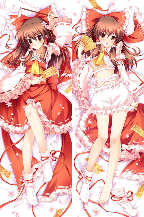 Reimu Hakurei Dakimakura Body Pillow Cover