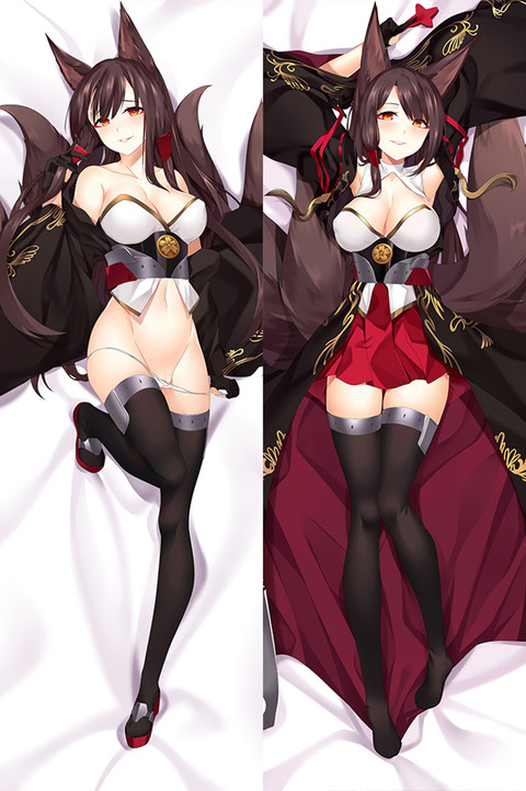 Akagi Funda de almohada corporal Dakimakura