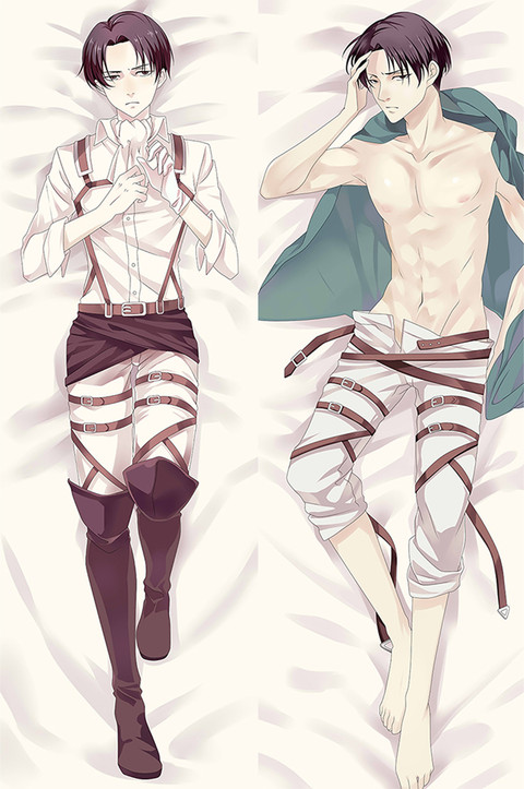 Levi Ackerman Dakimakura Body Pillow Cover