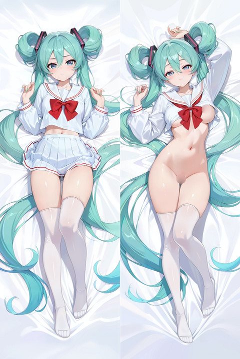 Hatsune Miku 18+ NSFW Dakimakura Body Pillow Cover