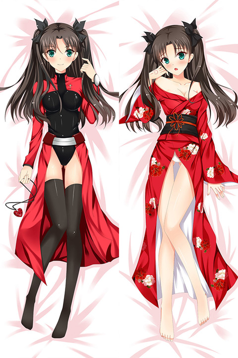 Rin Tohsaka Dakimakura Body Pillow Cover