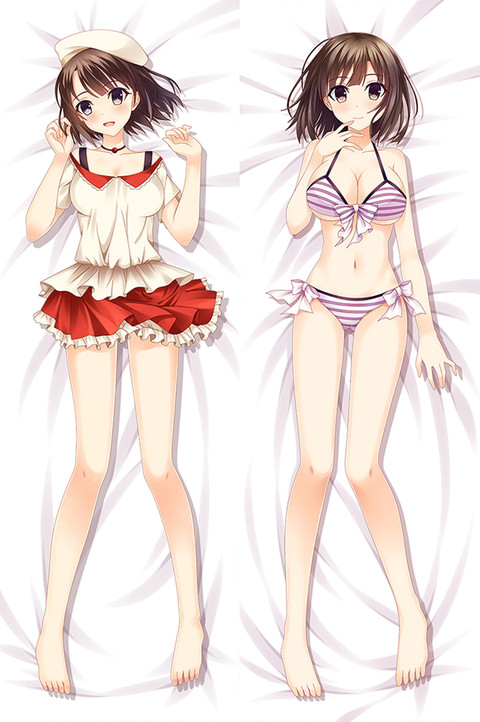 Megumi Kato Dakimakura Body Pillow Cover