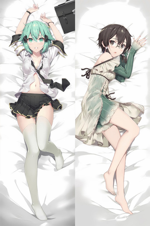 Sinon Shino Asada Dakimakura Body Pillow Cover