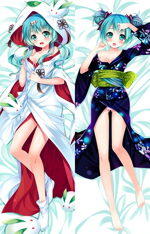 Hatsune Miku Dakimakura Body Pillow Cover