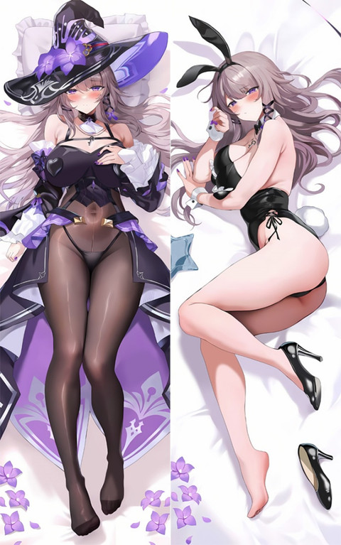 Herta Funda de almohada corporal Dakimakura