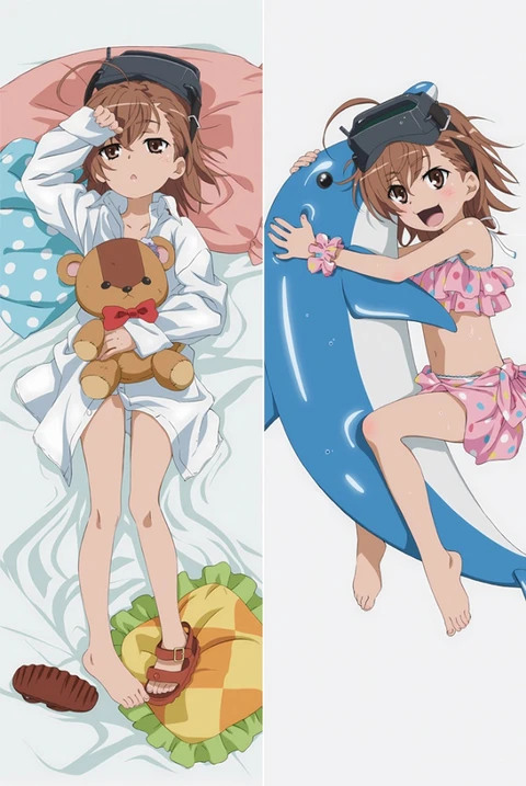 Misaka Mikoto Dakimakura Body Pillow Cover