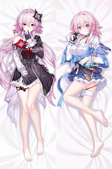 Evernight and March 7th Dakimakura Hoes
