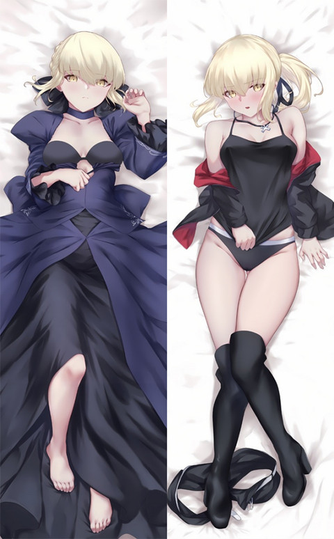 Artoria Pendragon  Dakimakura Body Pillow Cover