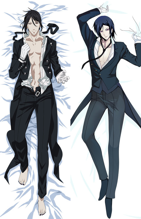 Sebastian Michaelis Dakimakura Body Pillow Kissenbezug