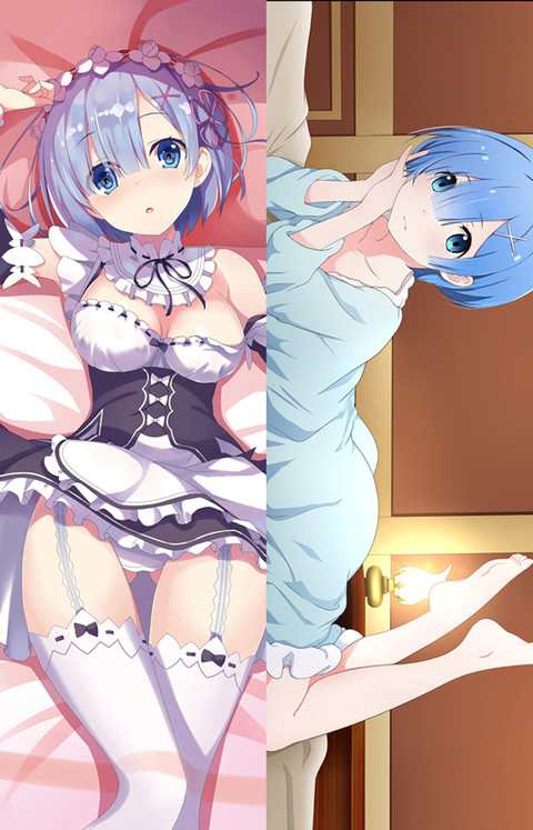 Rem Dakimakura Body Pillow Cover