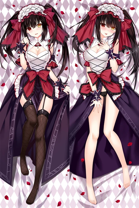 Kurumi Tokisaki Dakimakura Body Pillow Cover