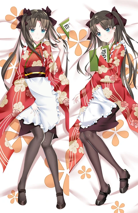Rin Tohsaka Dakimakura Body Pillow Cover