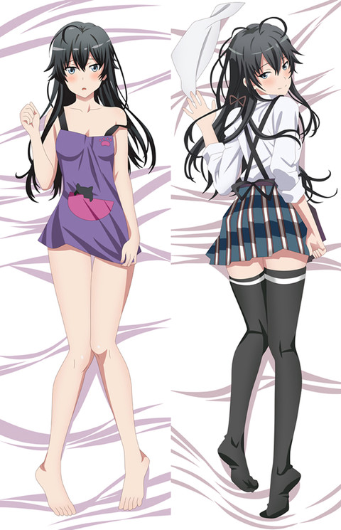 Yukino Yukinoshita Dakimakura Body Pillow Cover