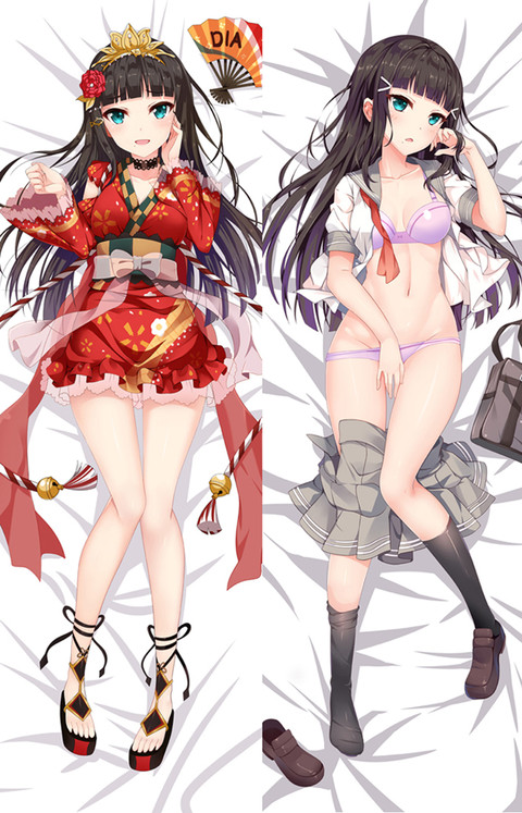 Dia Kurosawa Dakimakura Body Pillow Kissenbezug