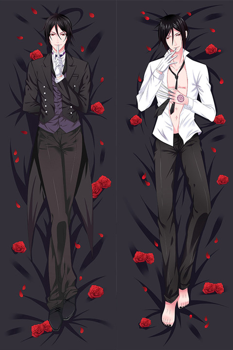 Sebastian Michaelis Dakimakura Body Pillow Cover