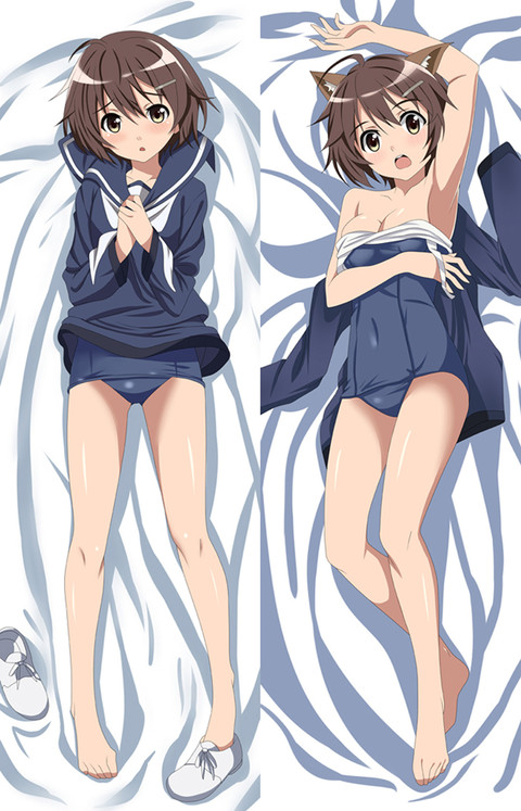Hikari Karibuchi Dakimakura Body Pillow Kissenbezug