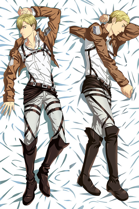 Erwin Smith Dakimakura Body Pillow Cover