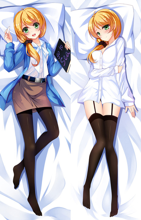 Ellen Baker Dakimakura Body Pillow Kissenbezug