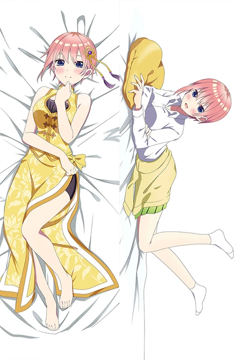 Ichika Nakano Funda de almohada corporal Dakimakura