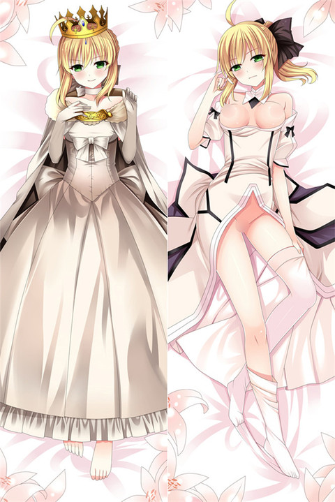 Artoria Pendragon  18+ NSFW Dakimakura Body Pillow Cover