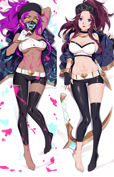 Akali KDA Dakimakura Body Pillow Cover