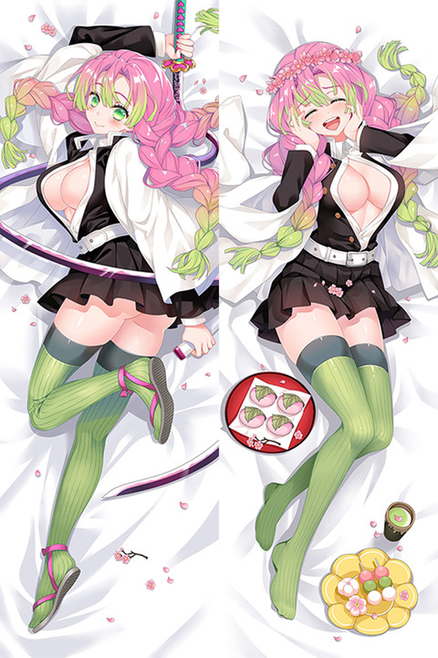 Mitsuri Kanroji Dakimakura Body Pillow Cover