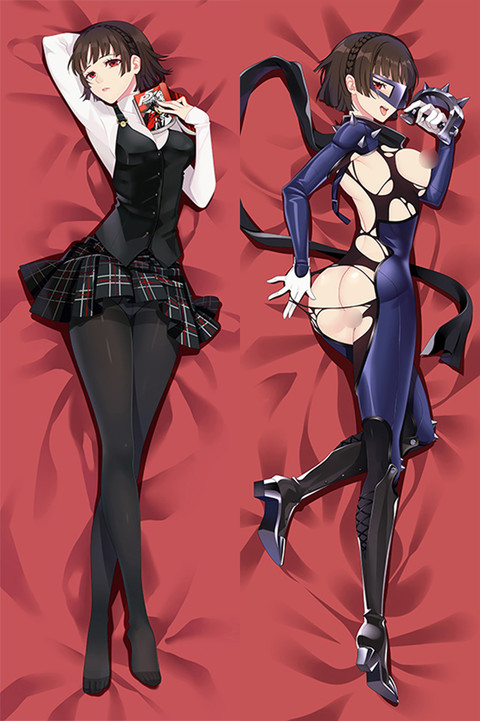Makoto Niijima 18+ NSFW Funda de almohada corporal Dakimakura