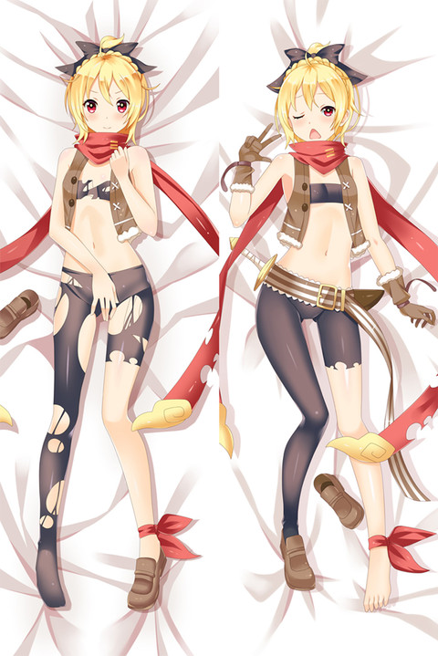 Felt Dakimakura Body Pillow Cover