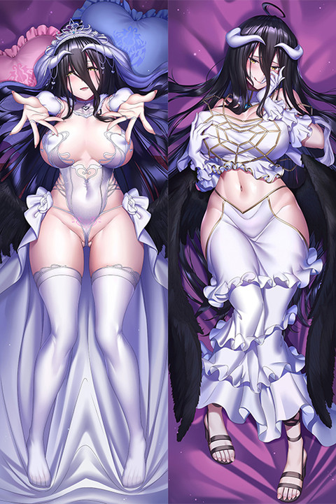 Albedo Dakimakura Body Pillow Cover