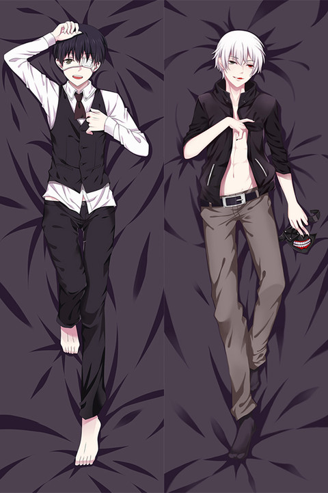 Ken Kaneki Dakimakura Body Pillow Cover