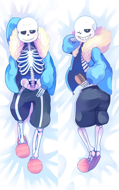 Sans Dakimakura Body Pillow Cover