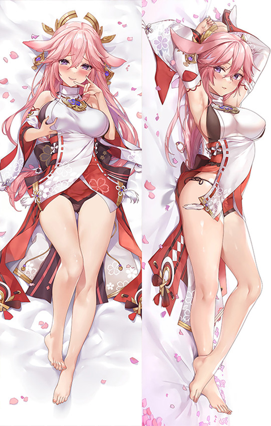 Yae Miko from Genshin Impact dakimakura cover