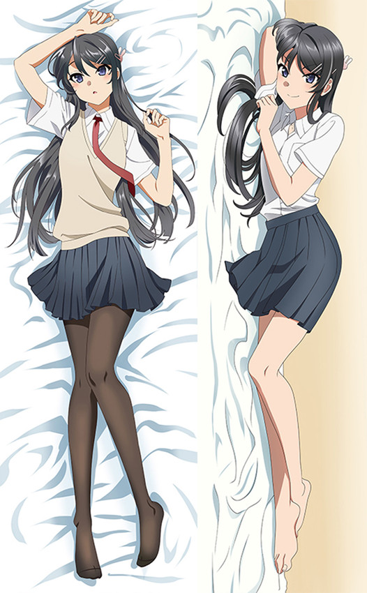 Mai Sakurajima from Rascal Does Not Dream of Bunny Girl Senpai dakimakura cover
