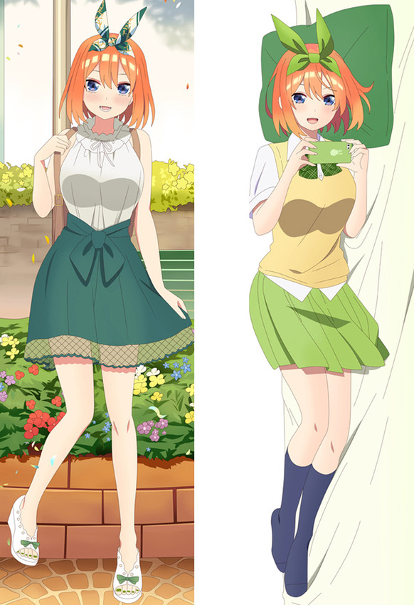 Yotsuba Nakano from Quintessential Quintuplets dakimakura cover
