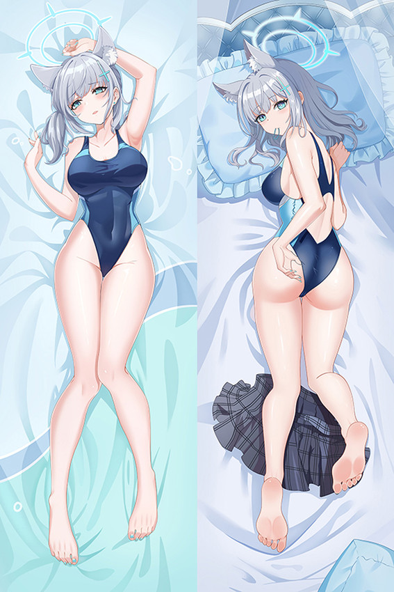 Sunaookami Shiroko from Blue Archive dakimakura cover