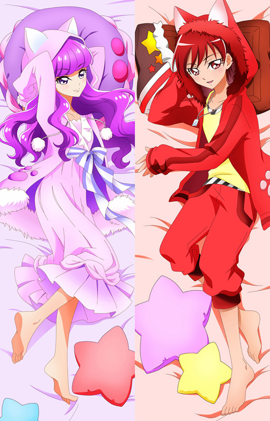 Yukaki Akira Kenjou Yukari Kotozume from Pretty Cure dakimakura cover