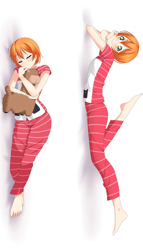 Rin Hoshizora from Love Live dakimakura cover