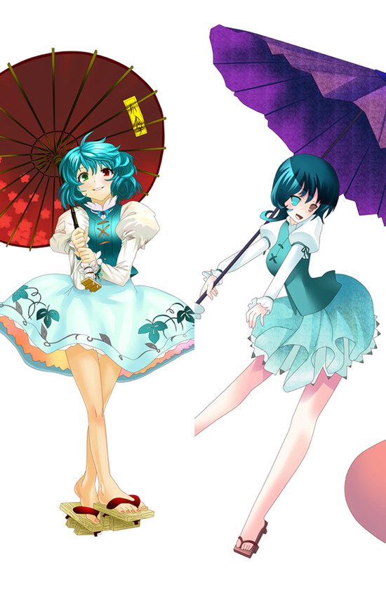 Tatara Kogasa (Touhou Project) Dakimakura Body Pillow Cover
