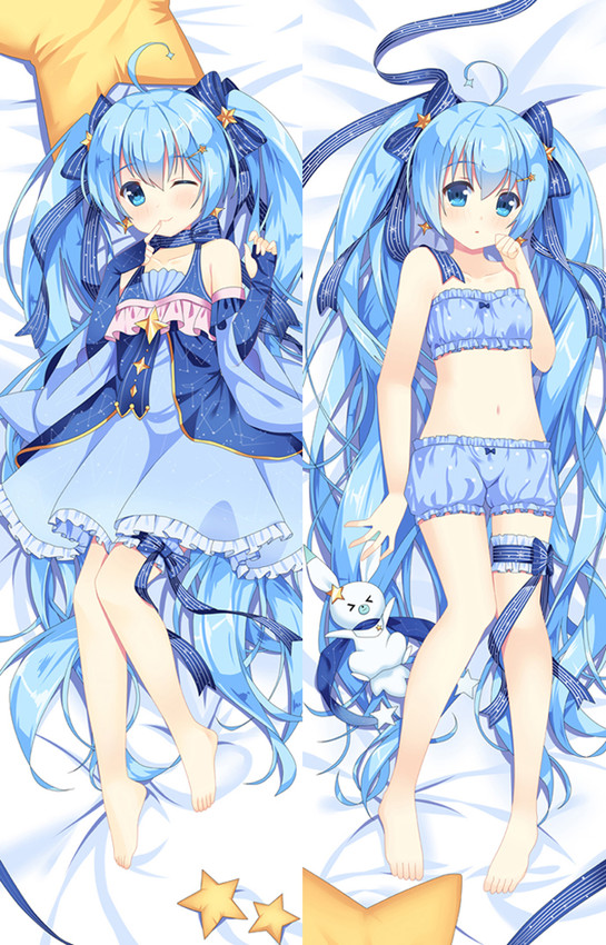 Hatsune Miku from Vocaloid dakimakura cover