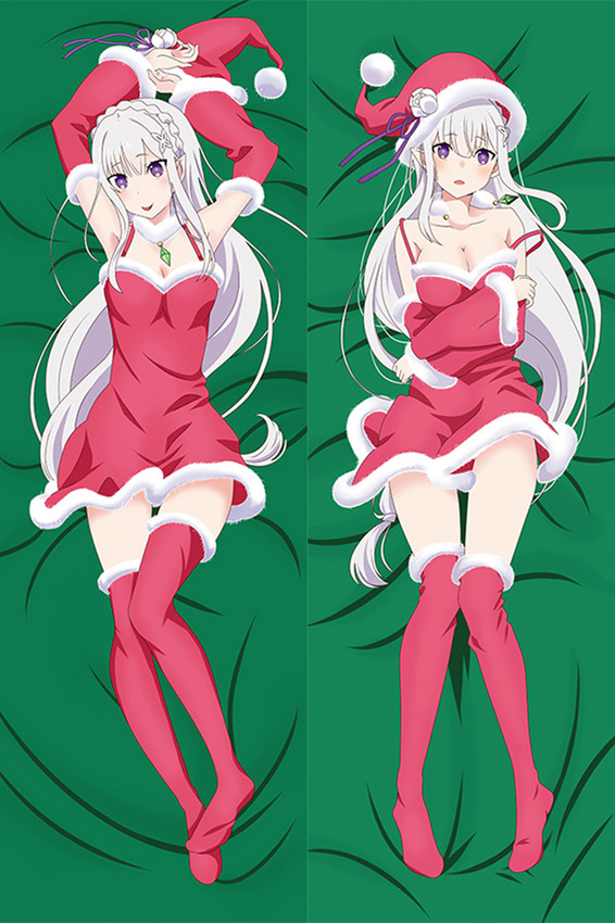 Emilia (Re: Zero) Dakimakura Body Pillow Cover