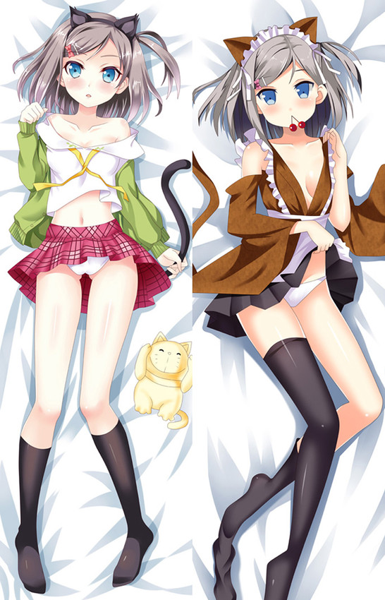 Tsukiko Tsutsukakushi (Henneko) Dakimakura Body Pillow Cover