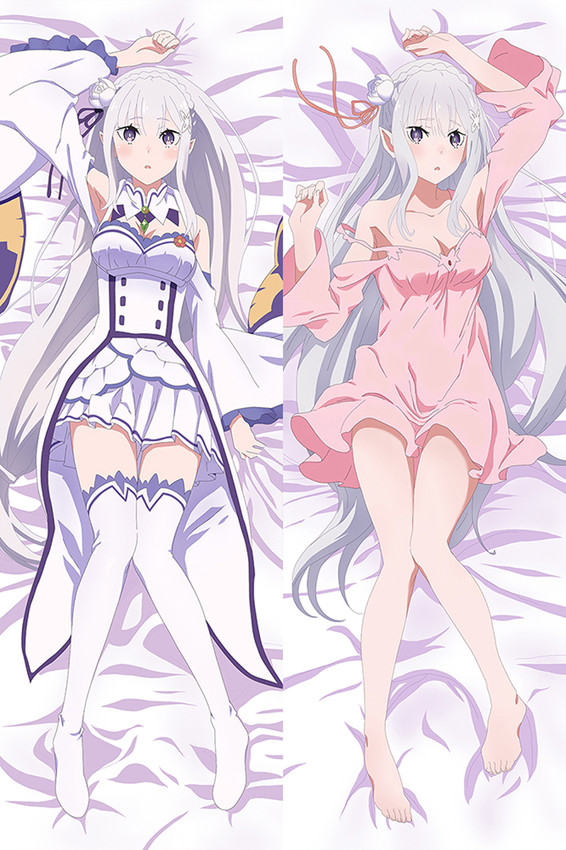 Emilia from Re: Zero dakimakura cover