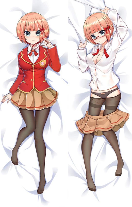 Rizu Ogata (We Never Learn Bokuben) Dakimakura Body Pillow Cover