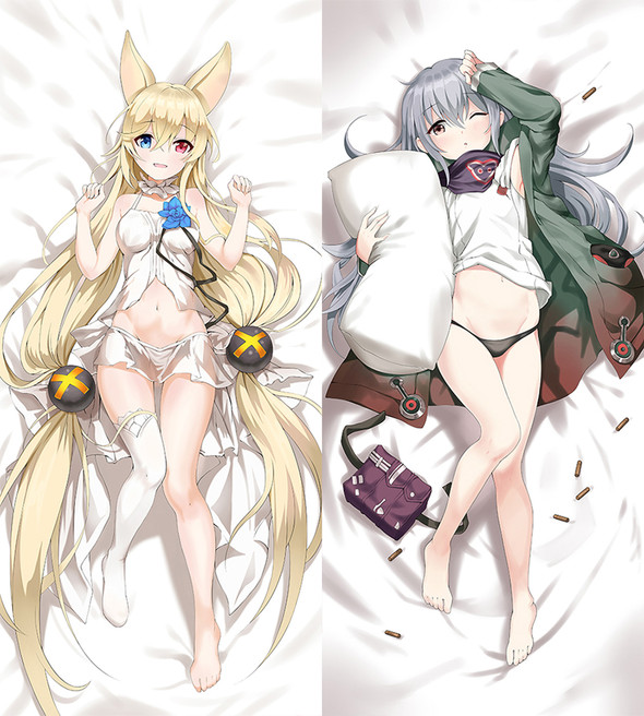 G41 and G11 from Girls Frontline dakimakura cover
