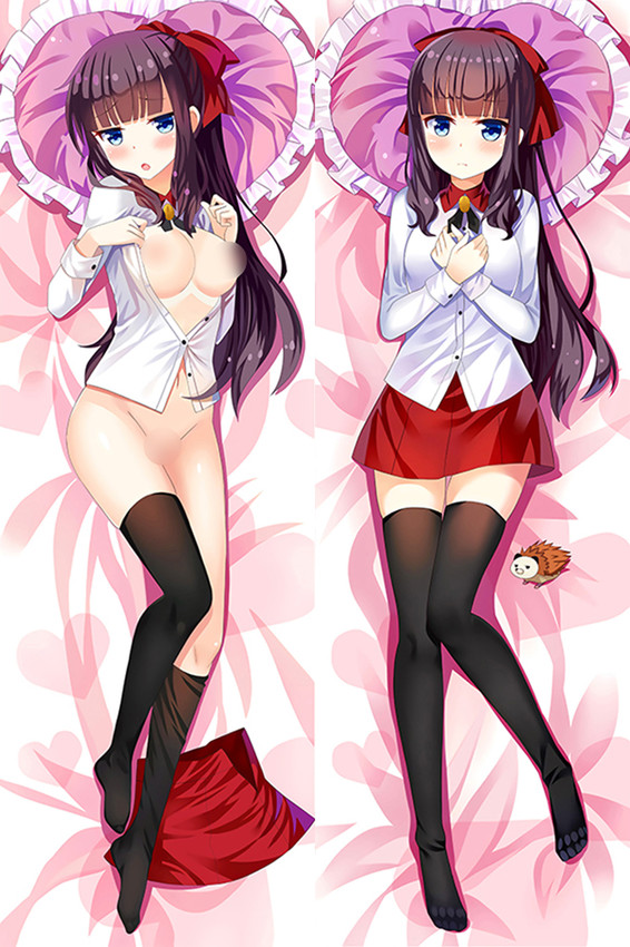 Hifumi Takimoto from New Game 18+ dakimakura cover